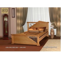Кровать "Амфитрита" с художественной ковкой