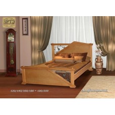 Кровать "Амфитрита" с художественной ковкой