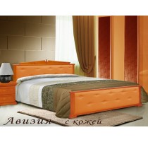 Кровать "Авизия" (кожа)