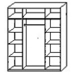вариант Б/П/Б для шкафов 121-160см. +1000 руб.