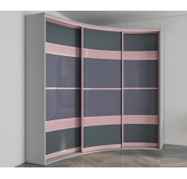 "КР Lux 18" рaдиycный шкaф-купe